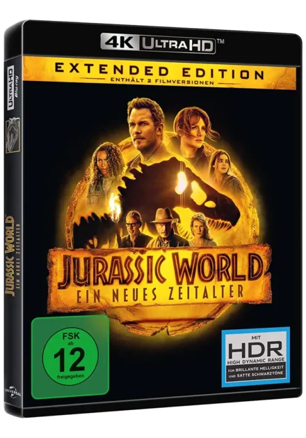 Jurassic World: Ein neues Zeitalter – 4K Blu-ray (UHD + Blu-ray Disc)