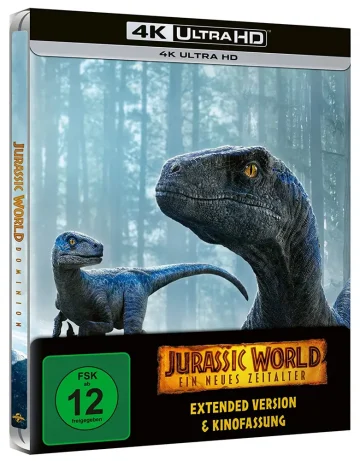 Jurassic World: Ein neues Zeitalter - 4K Steelbook B (Alternatives Cover)
