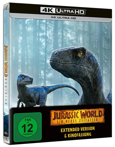 Jurassic World: Ein neues Zeitalter – 4K Steelbook (UHD + Blu-ray Disc)