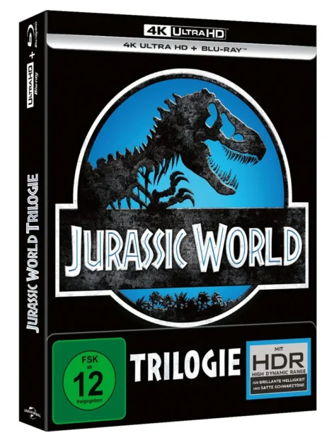 Jurassic World Trilogie – 4K Blu-ray (UHD + Blu-ray Disc)
