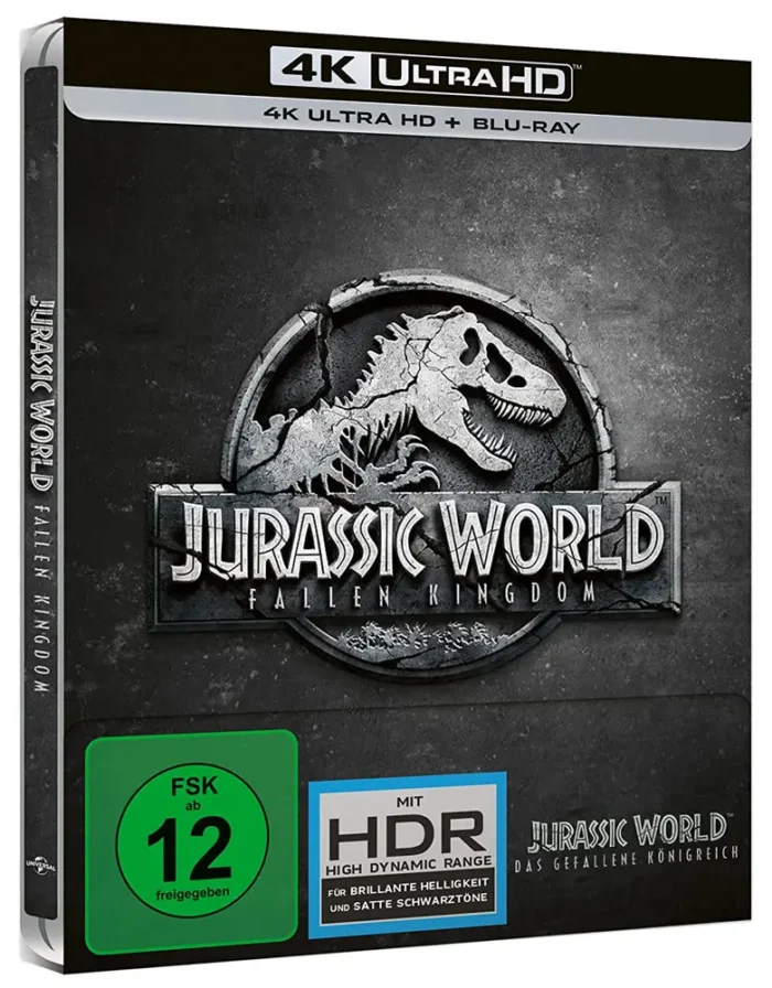 Jurassic World: Das gefallene Königreich – 4K Steelbook (UHD + Blu-ray Disc)