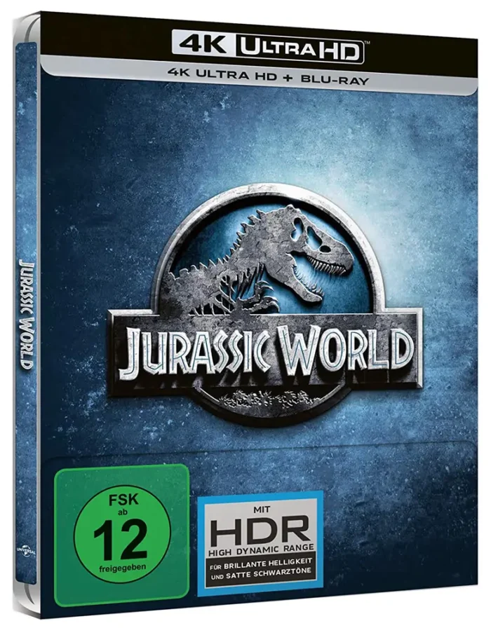 Jurassic World – 4K Steelbook (UHD + Blu-ray Disc)