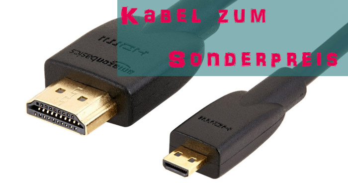 HDMI- und Toslink-Kabel zum Sonderpreis