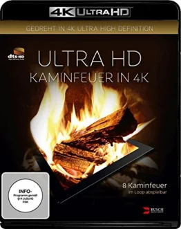 Kaminfeuer 4K Blu-ray UHD Blu-ray Disc