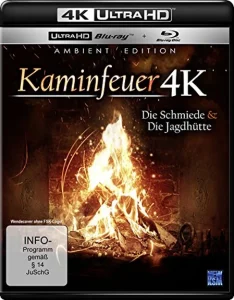 Kaminfeuer SchmiedeJagdhütte 4K Blu-ray UHD Blu-ray Disc