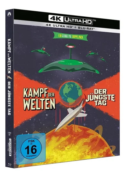 Kampf der Welten (1953) & Der jüngste Tag (1951) – 4K Blu-ray (UHD + Blu-ray Disc)