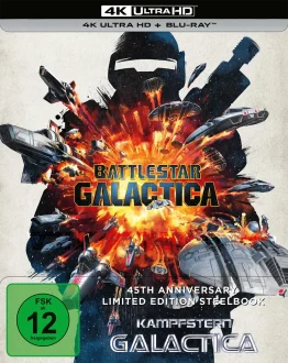 Kampfstern Galactica 4K Steelbook Ultra HD Blu-ray Disc