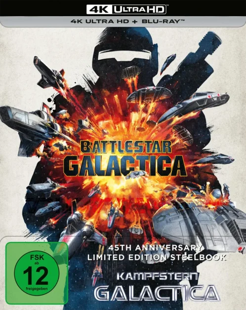 Kampfstern Galactica – 4K Blu-ray (UHD + Blu-ray Disc)