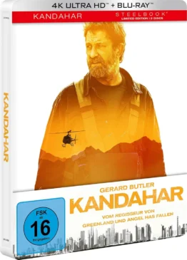 Kandahar 4K Steelbook UHD Blu-ray Disc