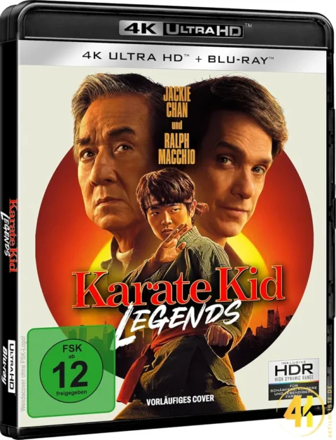 Karate Kid Legends 4K Blu-ray Ultra HD Blu-ray Disc