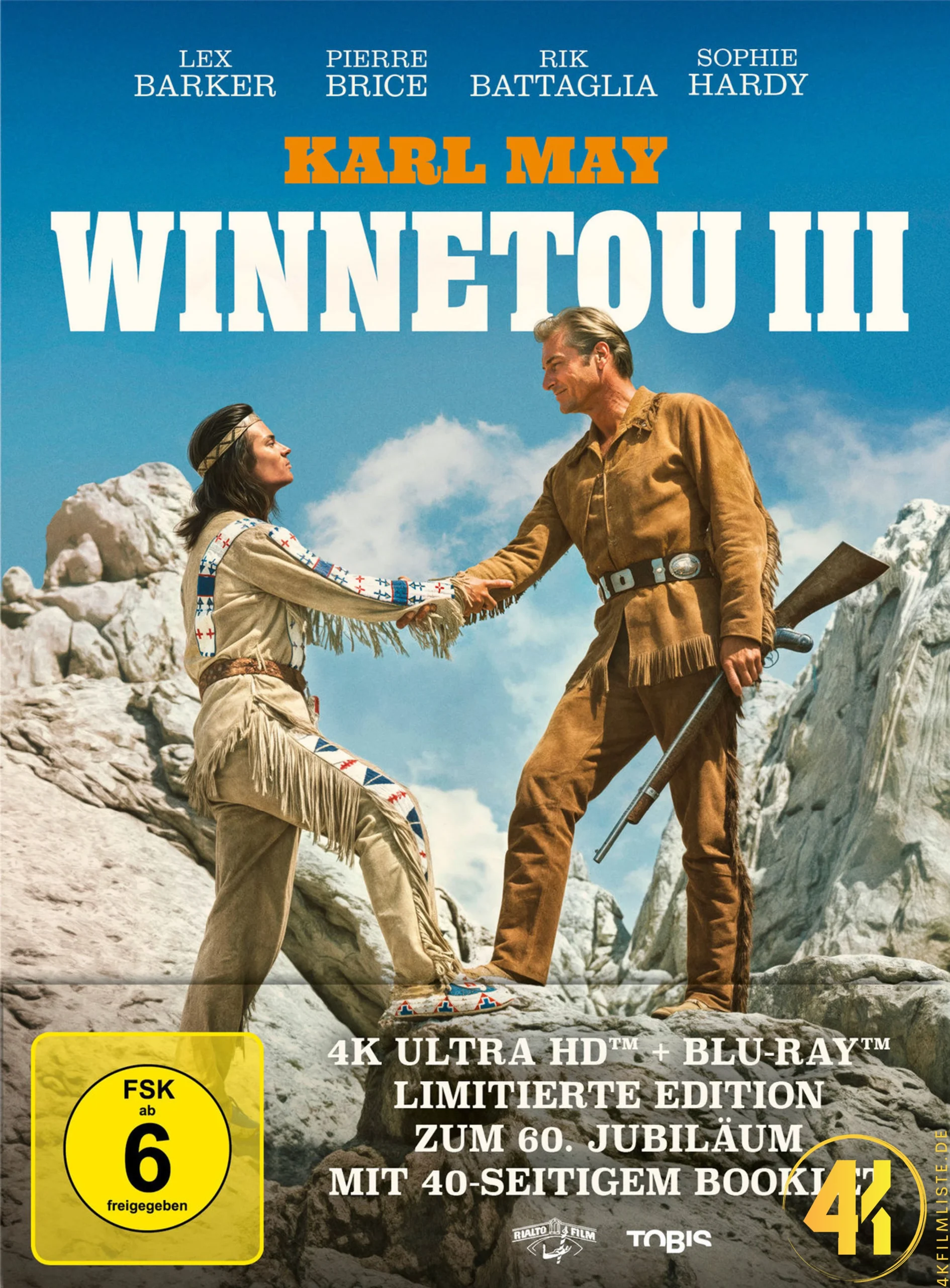 Winnetou III – 4K Mediabook (UHD + Blu-ray Disc)