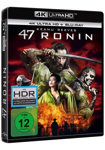 Keanu Reeves in 47 Ron - 4K Blu-ray Disc im UHD Keep Case