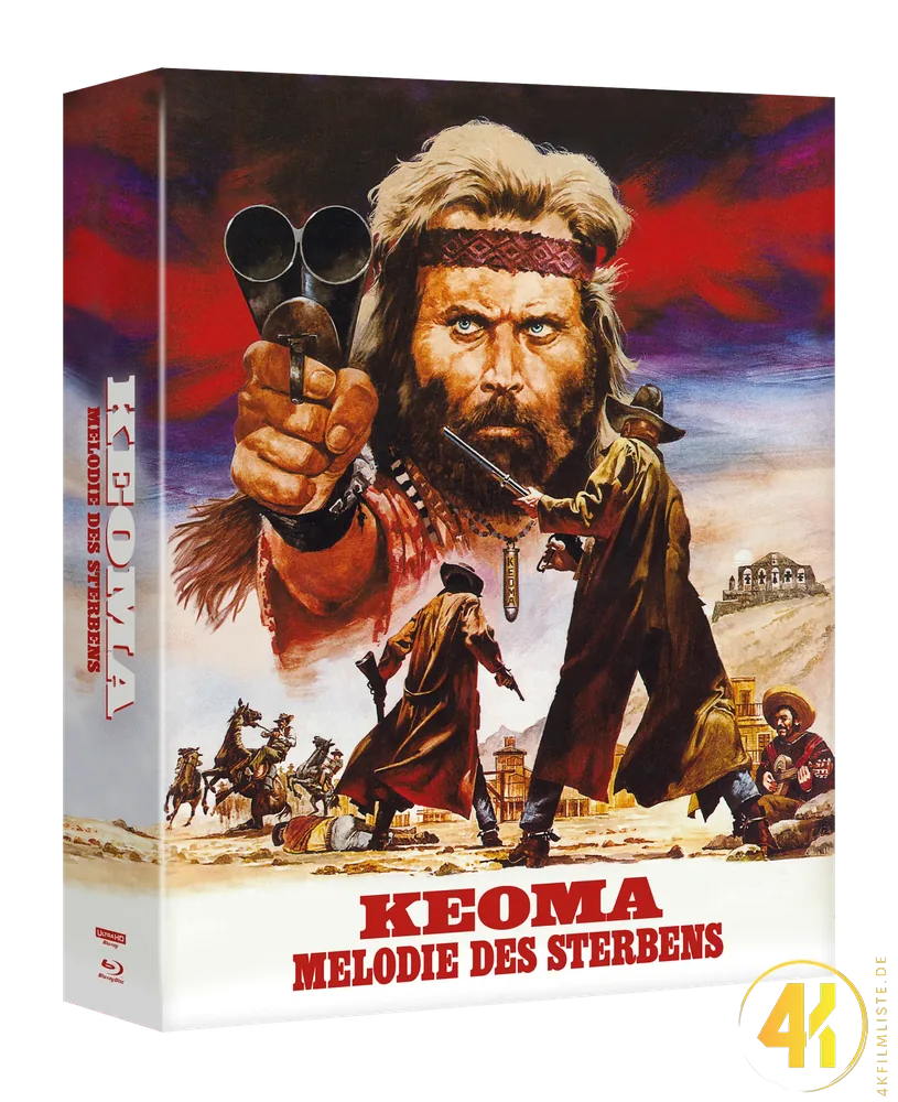 Keoma 4K Mediabook ohne FSK Ultra HD Blu-ray Disc
