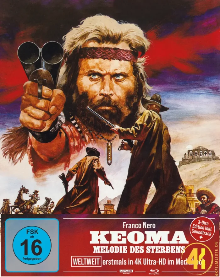 Keoma: Melodie des Sterbens – 4K Mediabook (UHD + Blu-ray Disc + Audio CD + Bonus Blu-ray)