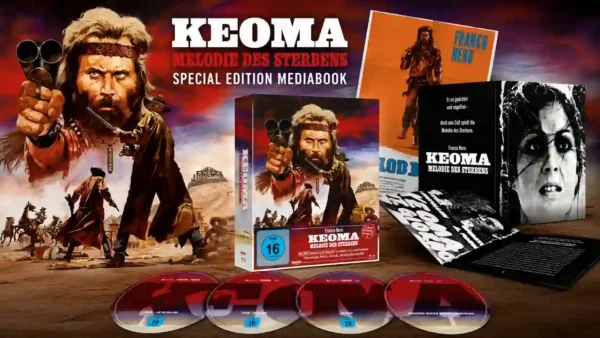Mediabook: „Keoma“ erscheint als Special Edition mit 4-Discs und Soundtrack-CD
