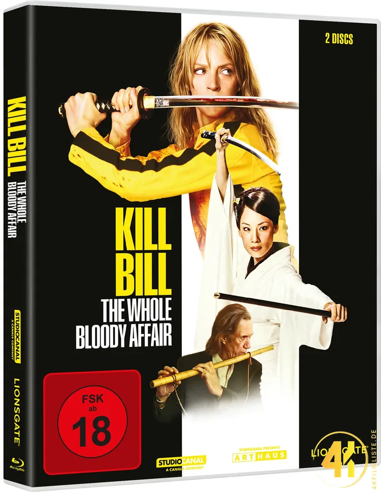 Kill Bill The Whole Bloody Affair Blu-ray Edition
