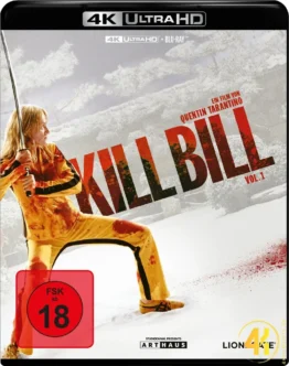 Kill Bill Vol 1 4K Blu-ray Ultra HD Blu-ray Disc