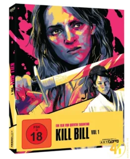 Kill Bill Vol 1 4K Steelbook Ultra HD Blu-ray Disc