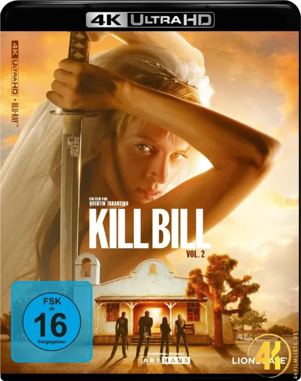 Kill Bill: Vol. 2 – 4K Blu-ray (UHD + Blu-ray Disc)