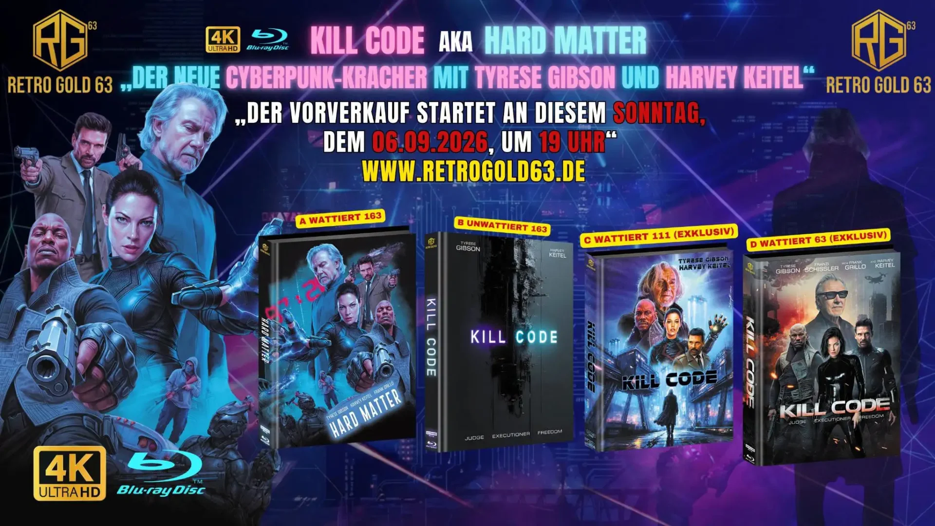 Kill Code Mediabook Reihe