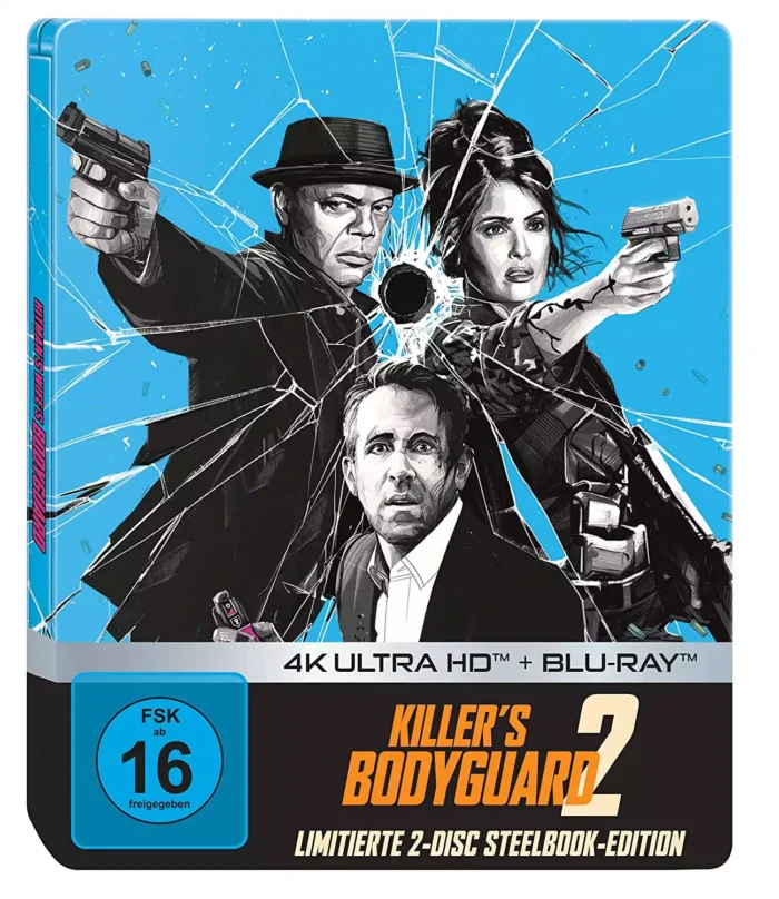 Killer’s Bodyguard 2 – 4K Steelbook (UHD + Blu-ray Disc)