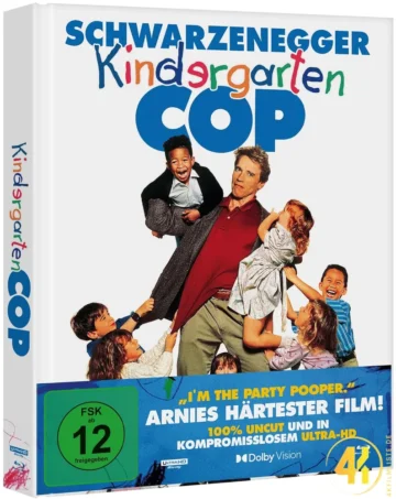 Kindergarten Cop – 4K Mediabook (UHD + Blu-ray Disc)