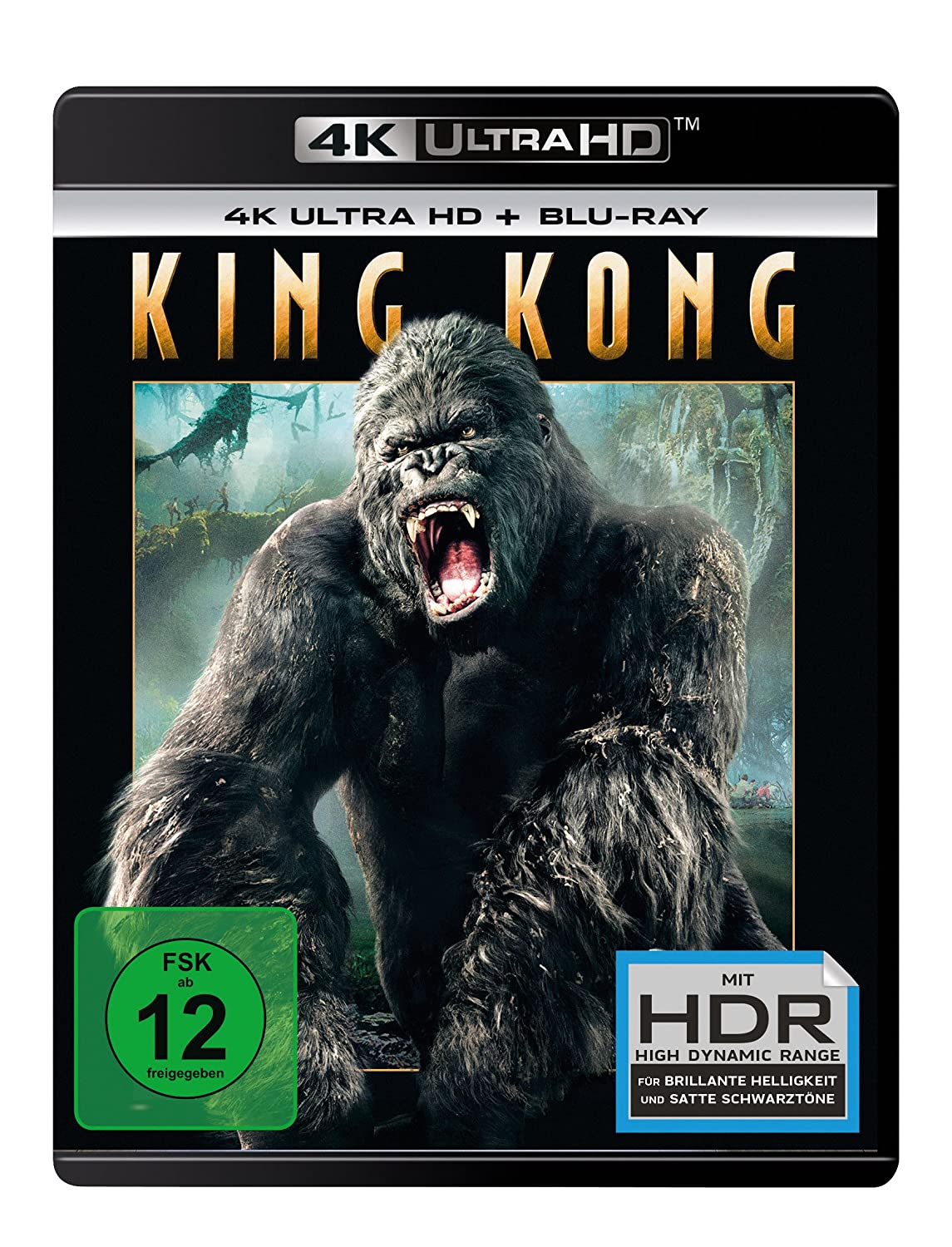 King Kong (2005) – 4K Blu-ray (UHD + Blu-ray Disc)