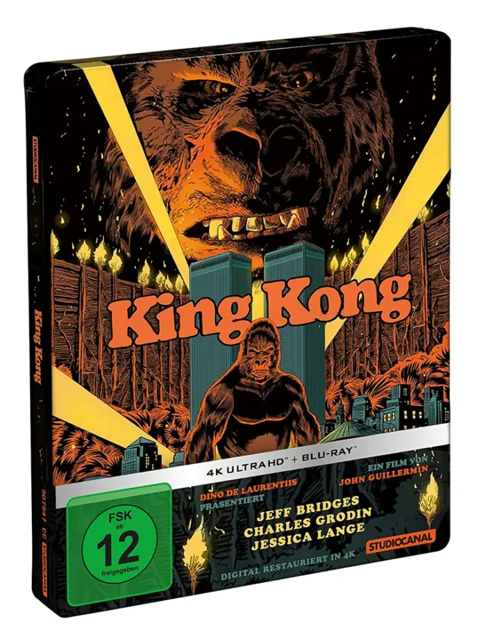 King Kong (1976) – 4K Steelbook (UHD + Blu-ray Disc)