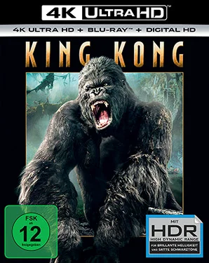 Peter Jacksons King Kong auf Ultra HD-Blu-ray
