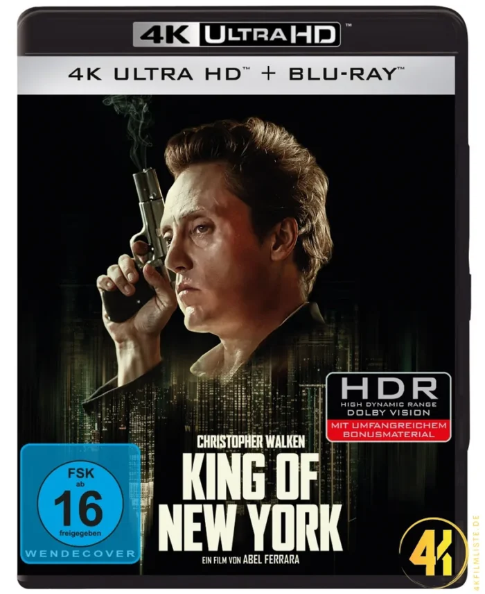 King of New York – 4K Blu-ray (UHD + Blu-ray Disc)