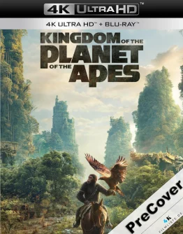 Kingdom of the Planet of the Apes PreCover 4K Ultra HD Blu-ray