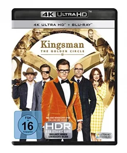 Kingsman 2 The Golden Circle 4K Blu-ray UHD Blu-ray Disc
