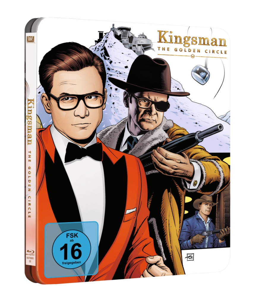 Kingsman im Blu-ray Steelbook
