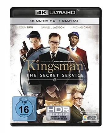 Kingsman The Secret Service 4K Blu-ray UHD Blu-ray Disc