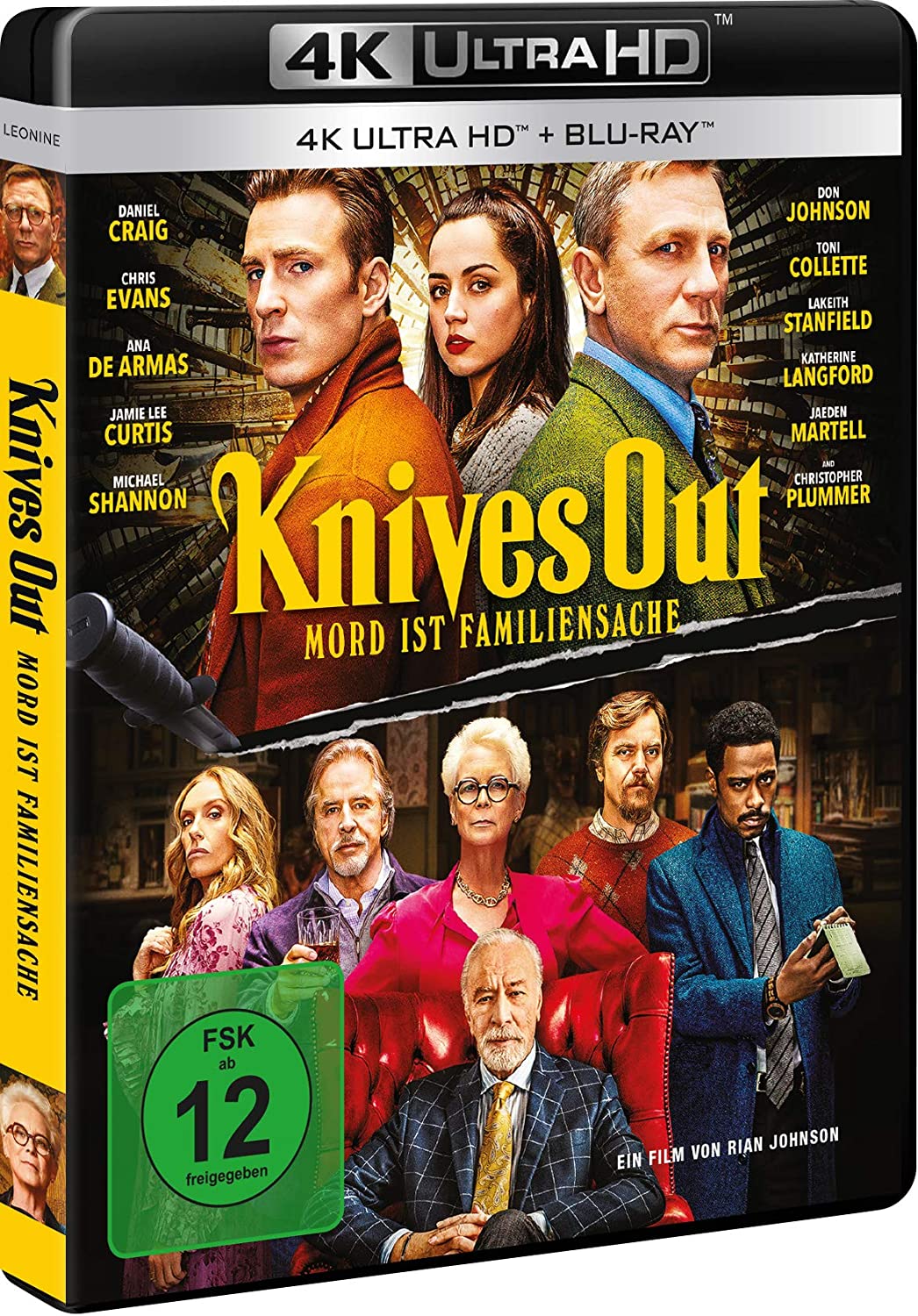 Knives Out: Mord ist Familiensache – 4K Mediabook (UHD + Blu-ray Disc)