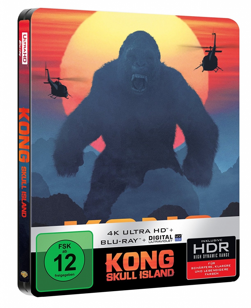 Kong: Skull Island - Exklusives 4K-Steelbook bei Amazon