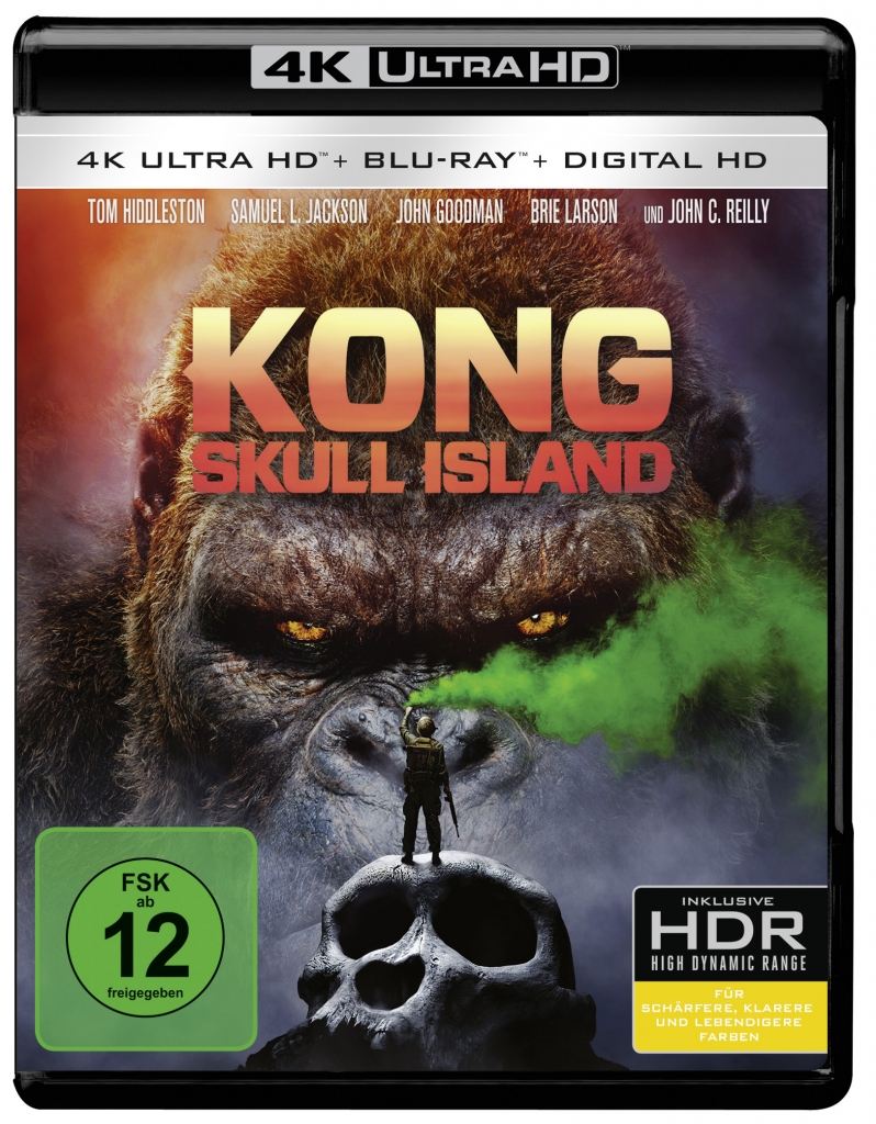 Kong: Skull Island 4K Cover