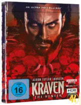 Kraven the Hunter 4K Steelbook Ultra HD Blu-ray Disc