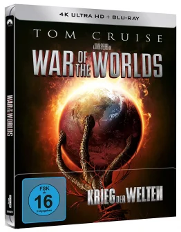 Krieg der Welten mit Tom Cruise (4K Steelbook)