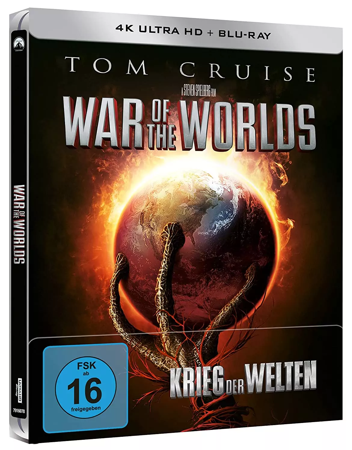 Krieg der Welten – 4K Steelbook (UHD + Blu-ray Disc)