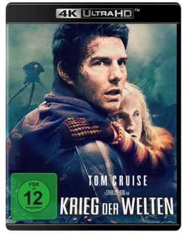 Krieg der Welten - War of the Worlds 4K UHD Blu-ray Cover mit Dakota Fanning und Tom Cruise