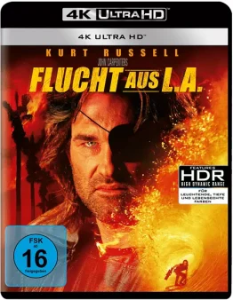 Kurt Russell in Flucht aus L.A. - 4K Blu-ray (UHD + Blu-ray Disc)