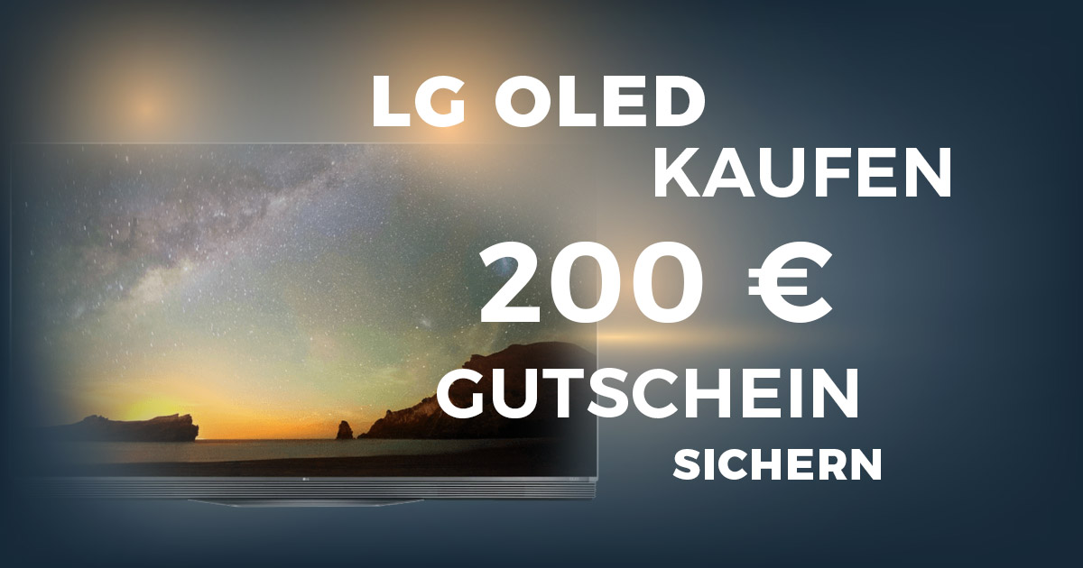 LG OLED kaufen und Amazon Gutschein sichern