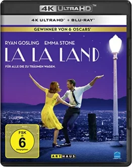 La La Land 4K Blu-ray UHD Blu-ray Disc