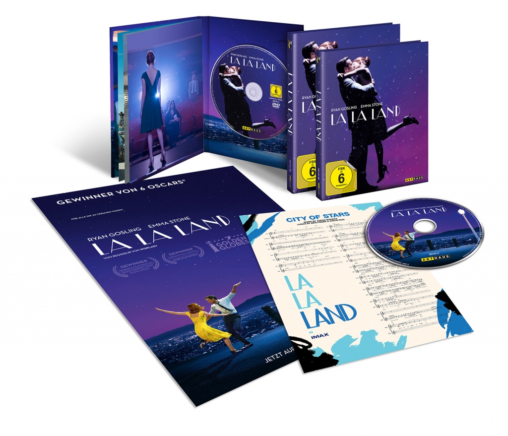 La La Land Blu-ray und DVD Mediabook