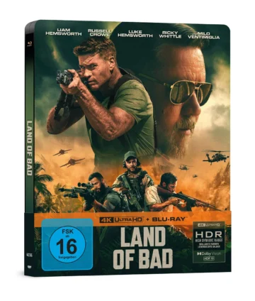 Land of Bad 4K Ultra HD Steelbook UHD Blu-ray