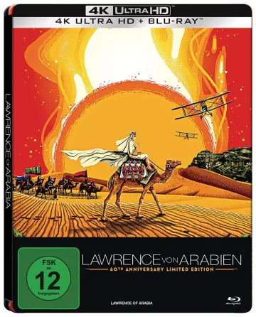 Lawrence von Arabien - 4K Steelbook (60th Anniversary Edition)