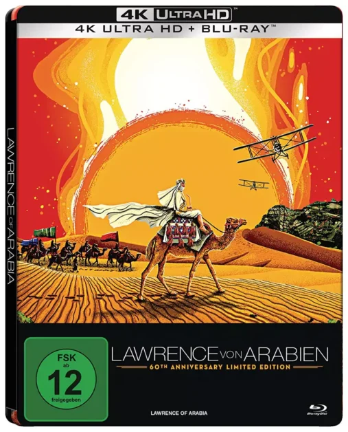 Lawrence von Arabien (60th Anniversary Edition) – 4K Steelbook (UHD + Blu-ray Disc)