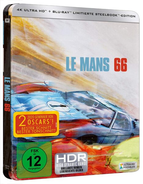 Le Mans 66: Gegen jede Chance – 4K Steelbook (UHD + Blu-ray Disc)
