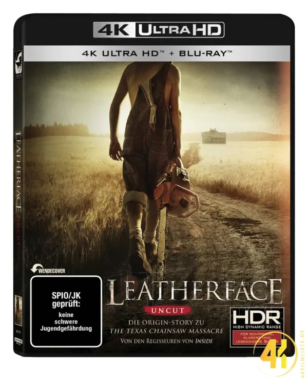 Leatherface – 4K Blu-ray (UHD + Blu-ray Disc)